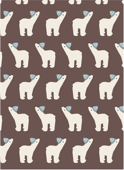 Kickee Pants Coffee Polar Bears | Baby Riddle