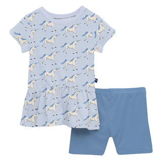 Kickee Pants Dew Prancing Unicorn | Baby Riddle