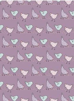 Kickee Pants Lavender Chickens