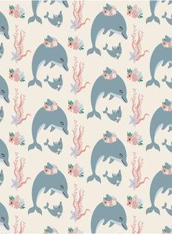 Kickee Pants Natural Dolphins | Baby Riddle