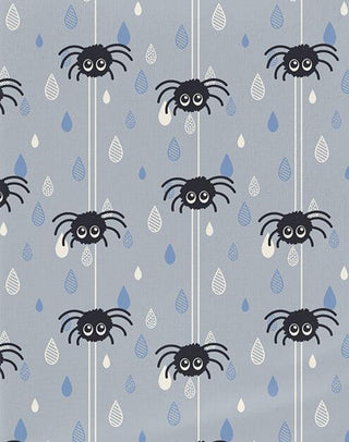 Kickee Pants Pearl Blue Itsy Bitsy Spider | Baby Riddle