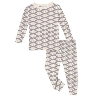 Kickee Pants Feather Cloudy Sea | Baby Riddle