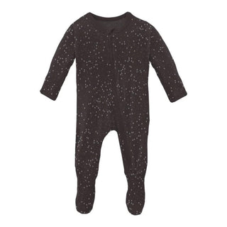 Kickee Pants Midnight Foil Constellations | Baby Riddle