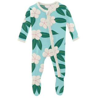 Kickee Pants Summer Sky Plumeria | Baby Riddle