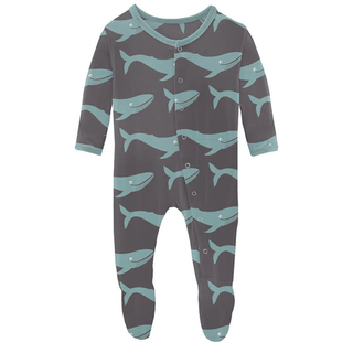 Kickee Pants Rain Whales - 15YA22 Collection | Baby Riddle