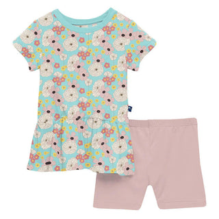 Kickee Pants Summer Sky Flower Power | Baby Riddle