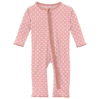 Kickee Pants Blush Spring Lattice | Baby Riddle