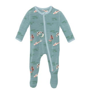 Kickee Pants Jade Koi Pond | Baby Riddle