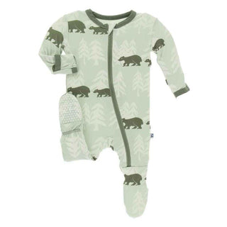 Kickee Pants Aloe Bears and Trees - WCA22 | Baby Riddle