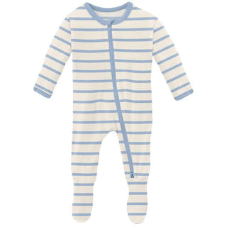 Kickee Pants Pond Sweet Stripe - Celebrations | Baby Riddle