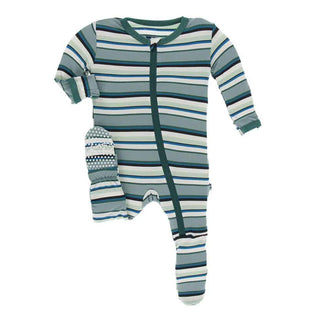 Kickee Pants Multi Agriculture Stripe | Baby Riddle