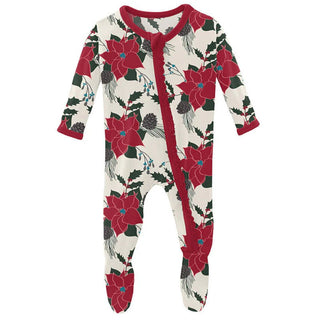 Kickee Pants Christmas Floral