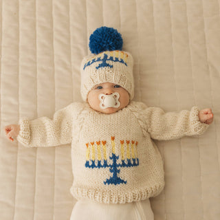 Menorah Crew Neck Sweater Baby & Toddler Outerwear