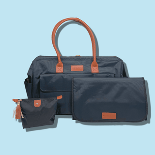 Birth Bag: Hospital Weekender Bag + Changing Pad + Pouch Birth Bags