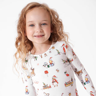 Bamboo Long Sleeve Pajama Set - Santa's Workshop Baby & Toddler Sleepwear