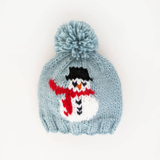 Frosty Snowman Surf Blue Beanie Hat Baby & Toddler Hats