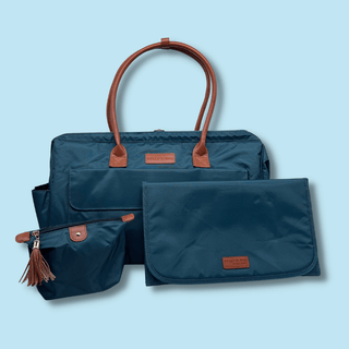 Birth Bag: Hospital Weekender Bag + Changing Pad + Pouch Birth Bags