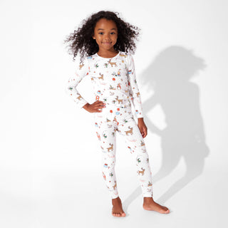 Bamboo Long Sleeve Pajama Set - Santa's Workshop Baby & Toddler Sleepwear