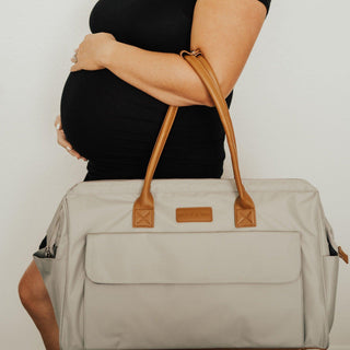 Birth Bag: Hospital Weekender Bag + Changing Pad + Pouch Birth Bags