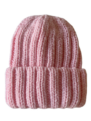 Baby's First Hat - Chunky Knit Pink Sugar