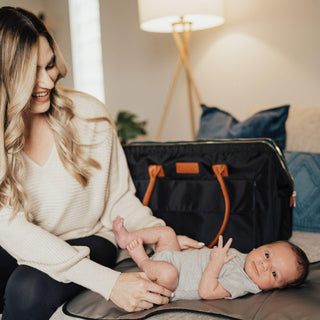 Birth Bag: Hospital Weekender Bag + Changing Pad + Pouch Birth Bags