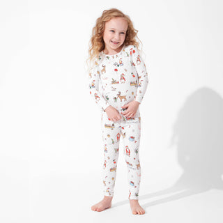 Bamboo Long Sleeve Pajama Set - Santa's Workshop Baby & Toddler Sleepwear