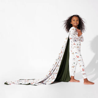 Bamboo Long Sleeve Pajama Set - Santa's Workshop Baby & Toddler Sleepwear