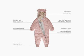 Jumpsuit Bébé - Airy Snowsuit and Accessories 7AMEnfant