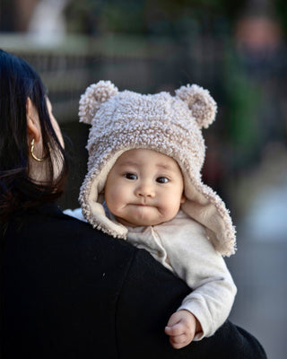 Cub Set - Teddy | Hat & Mittens Baby & Toddler Hats 7AMEnfant