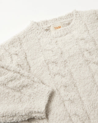 Boxy Cable Sweater - Fuzzy comfywear 7AMEnfant