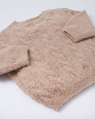 Boxy Cable Sweater - Fuzzy comfywear 7AMEnfant