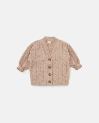 Cable Cardigan - Fuzzy comfywear 7AMEnfant