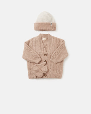 Cable Cardigan - Fuzzy comfywear 7AMEnfant