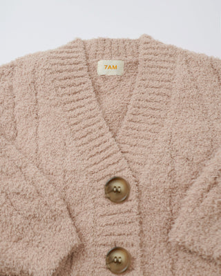 Cable Cardigan - Fuzzy comfywear 7AMEnfant