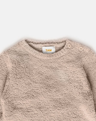 Long Sleeve Top - Fuzzy comfywear 7AMEnfant