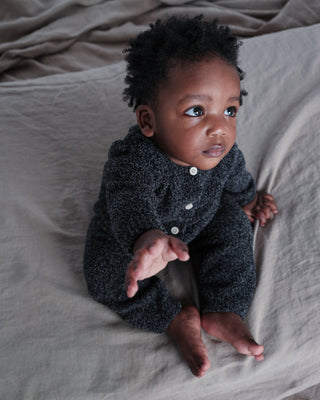 Long Sleeve Jumpsuit - Fuzzy comfywear 7AMEnfant