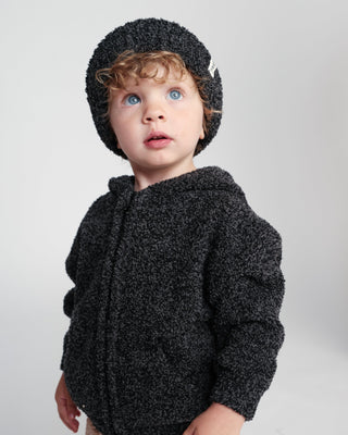 2-Tone Ribbed Beanie - Fuzzy Baby & Toddler Hats 7AMEnfant