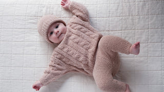 Boxy Cable Sweater - Fuzzy comfywear Baby & Toddler Outerwear