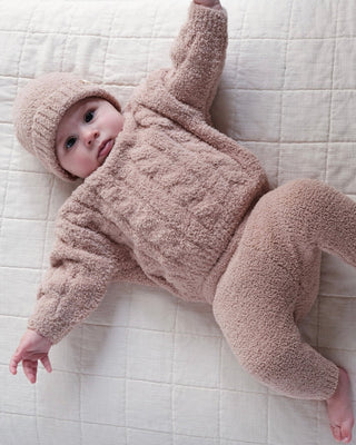 Boxy Cable Sweater - Fuzzy comfywear Baby & Toddler Outerwear