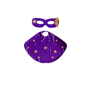 Superhero Star Power Cape Set - Purple