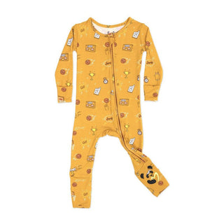 Bamboo Convertible Footie Romper - Basketball Baby & Toddler Sleepwear