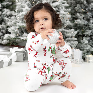 Bellabu Bear Convertible Footie Romper - The Elf on the Shelf