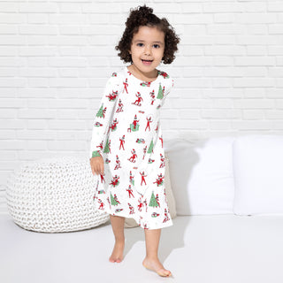 Bamboo Long Sleeve Dress - The Elf on the Shelf Baby & Toddler Dresses