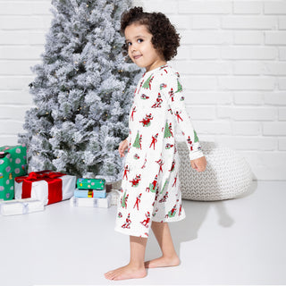 Bamboo Long Sleeve Dress - The Elf on the Shelf Bellabu Bear