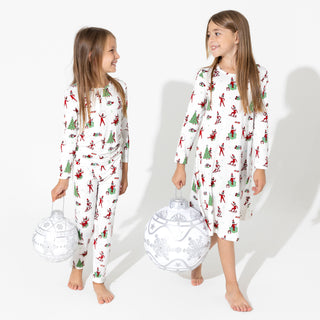 Bamboo Long Sleeve Dress - The Elf on the Shelf Bellabu Bear