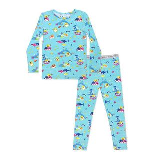 Bamboo Long Sleeve Pajama Set - Baby Shark Baby & Toddler Sleepwear