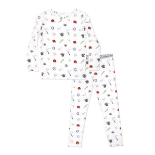 Bamboo Long Sleeve Pajama Set - Baseball Baby & Toddler Sleepwear