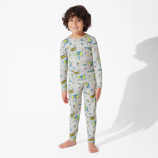 Bellabu Bear Long Sleeve Pajama Set - Batman