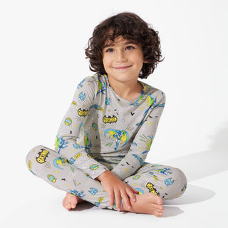 Bellabu Bear Long Sleeve Pajama Set - Batman