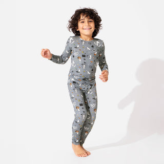 Bellabu Bear Long Sleeve Pajama Set - Casper